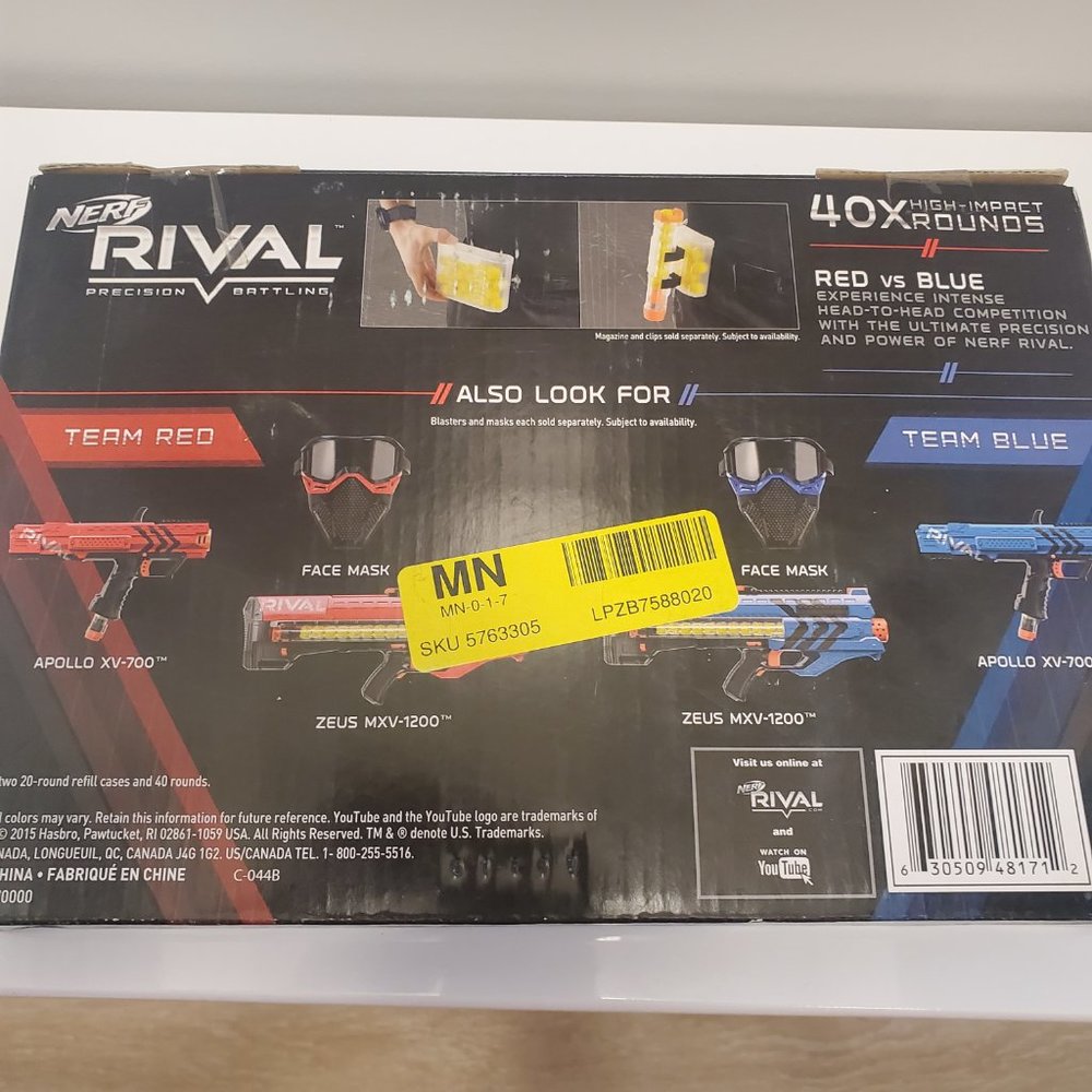 NERF RIVAL BATTLE REFILL 40X HIGH IMPACT ROUNDS - Picture 4 of 4